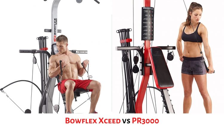 Bowflex Xceed vs PR3000