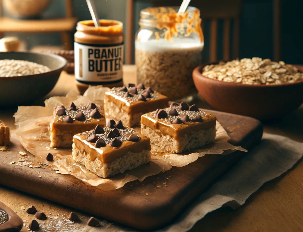 Recipe for Protein Bars with Peanut Butter