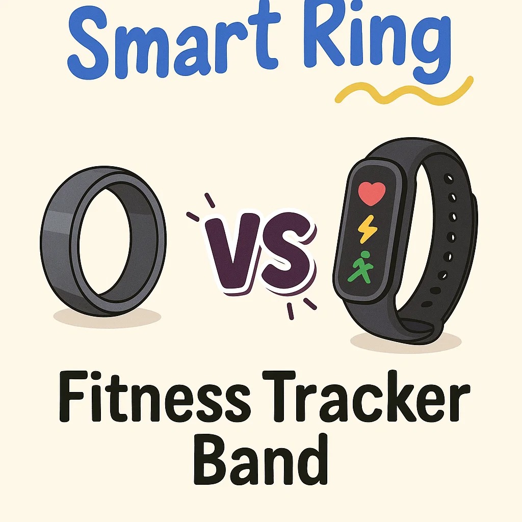 Smart Ring vs Fitness Tracker Band