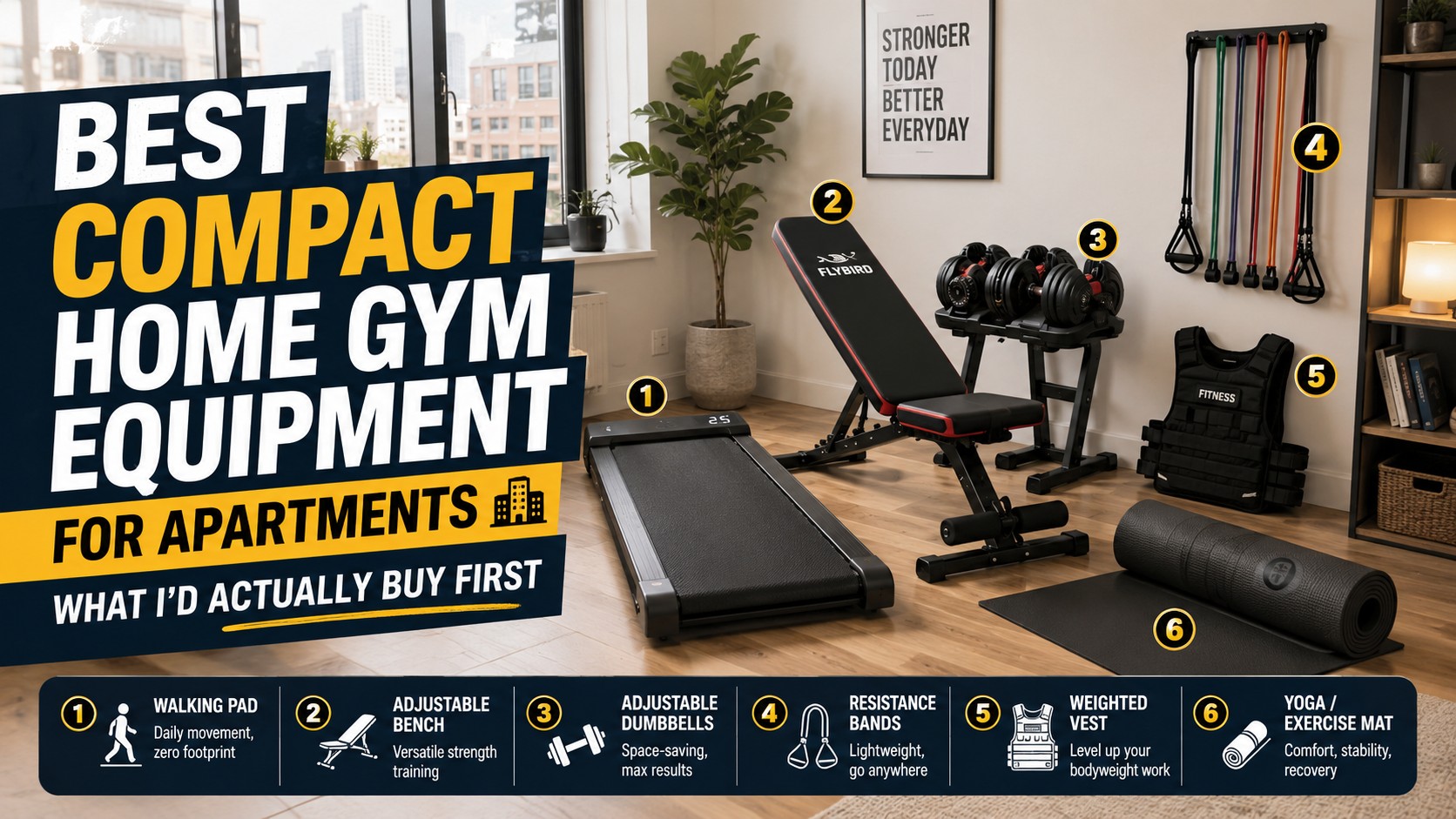 Best Compact Home Gym Equipment for Apartments